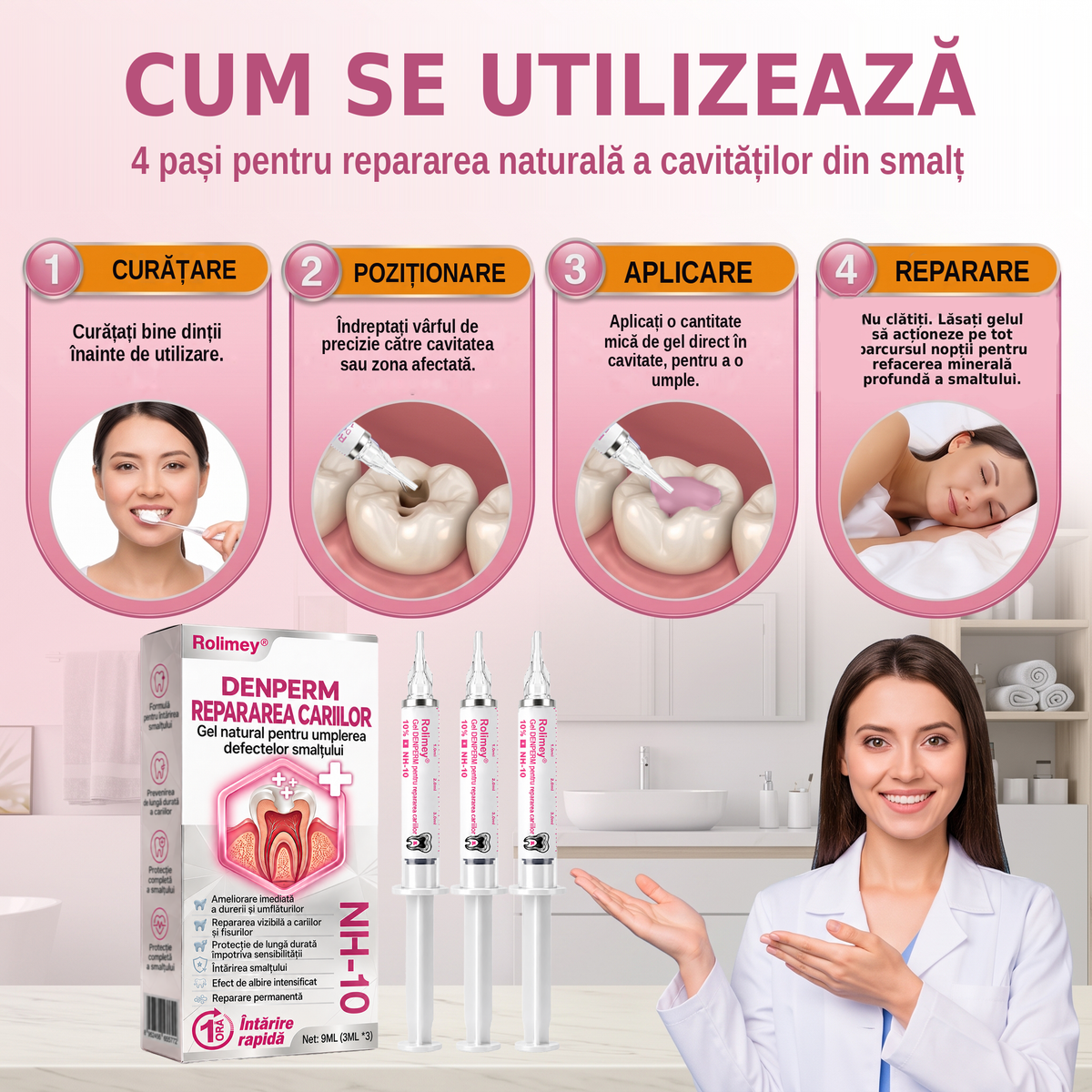 🍏🦷𝑹𝒐𝒍𝒊𝒎𝒆𝒚® 𝑫𝒆𝒏𝑷𝒆𝒓𝒎 𝑮𝒆𝒍 𝑵𝒂𝒕𝒖𝒓𝒂𝒍 𝒑𝒆𝒏𝒕𝒓𝒖 𝑹𝒆𝒑𝒂𝒓𝒂𝒓𝒆𝒂 𝑪𝒂𝒓𝒊𝒊𝒍𝒐𝒓 ș𝒊 𝑹𝒆𝒇𝒂𝒄𝒆𝒓𝒆𝒂 𝑺𝒎𝒂𝒍ț𝒖𝒍𝒖𝒊